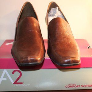 A2 Aerosoles Cinario Pump Slip On Shoes Leather 11